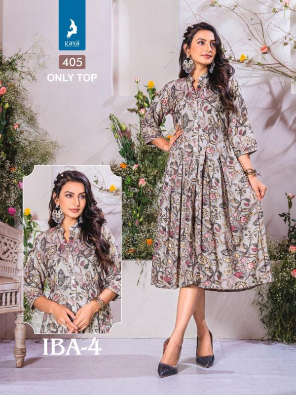 Kaya Iba 4 Fancy Capsule Printed Kurti Collection