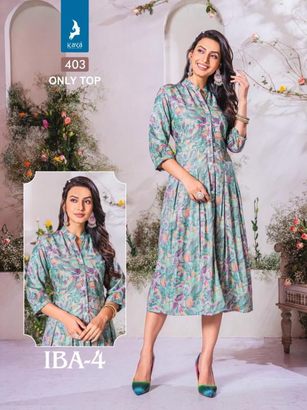 Kaya Iba 4 Fancy Capsule Printed Kurti Collection