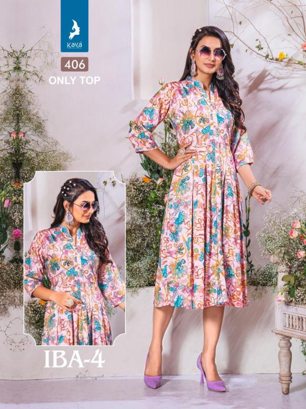 Kaya Iba 4 Fancy Capsule Printed Kurti Collection