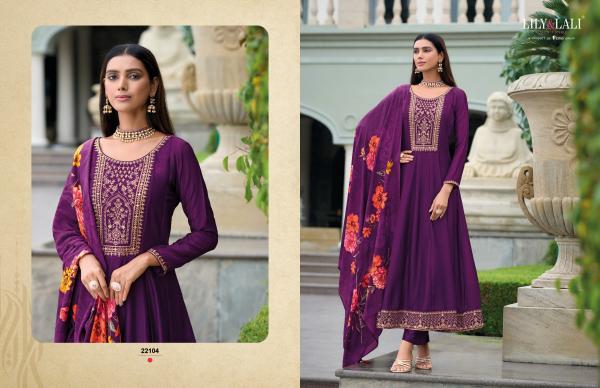 Lily And Lali Mallikajaan Top Bottom With Dupatta Collection