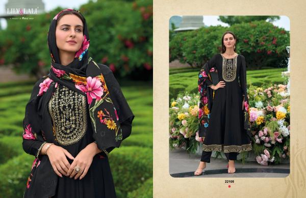 Lily And Lali Mallikajaan Top Bottom With Dupatta Collection