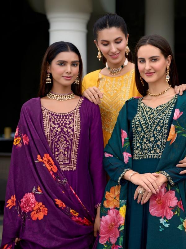 Lily And Lali Mallikajaan Top Bottom With Dupatta Collection