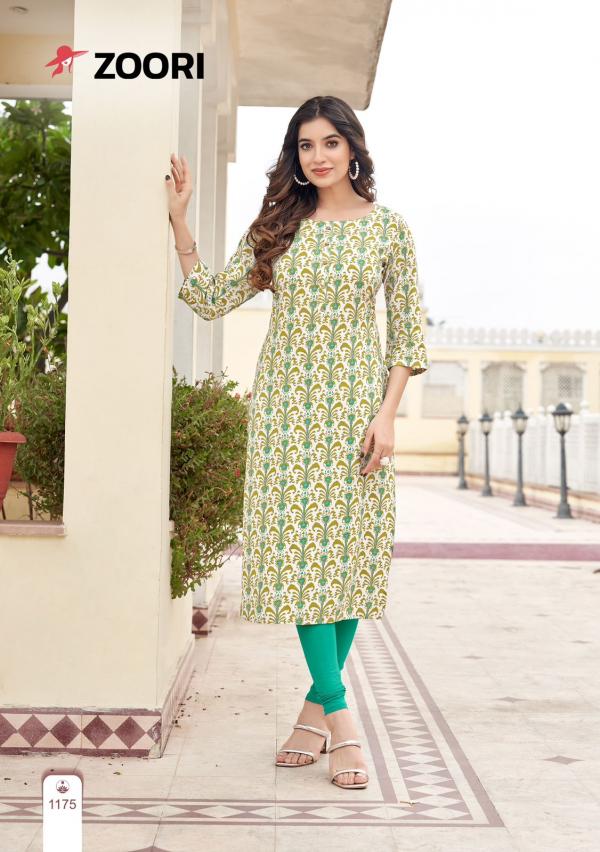 Zoori Akshara Vol 29 Rayon Printed Kurti Collection