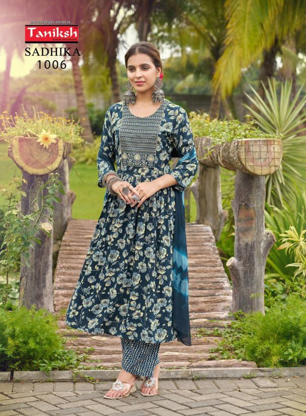 Taniksh Sadhika Vol 1 Printed Kurti Bottom With Dupatta