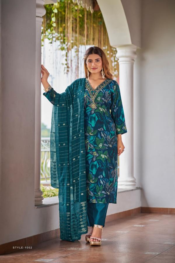 Ossm Muskan Vol 05 Top Bottom With Dupatta Collection