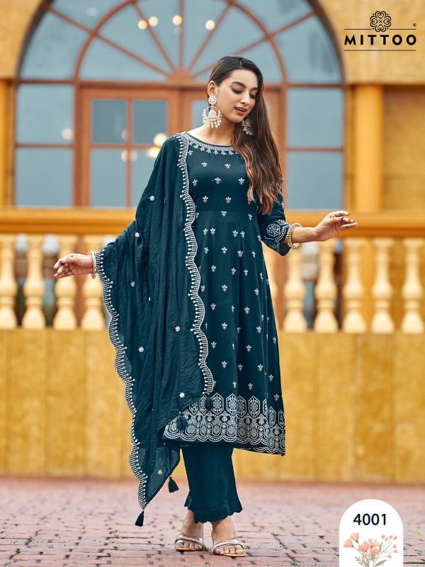 Mittoo Tyohar Kurti Bottom With Dupatta Collection