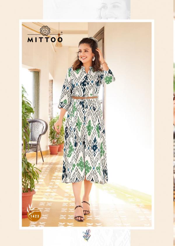 Mittoo Belt Vol 17 Fancy Rayon Printed Kurti Collection