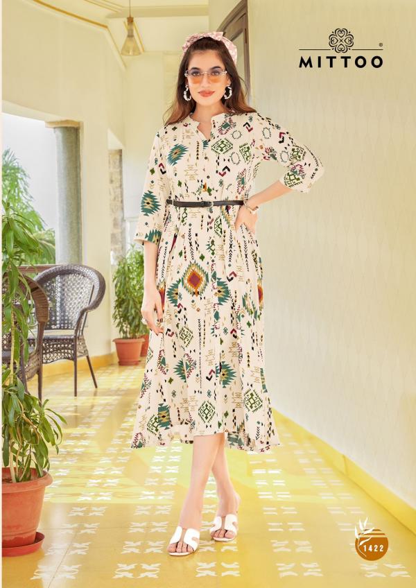 Mittoo Belt Vol 17 Fancy Rayon Printed Kurti Collection