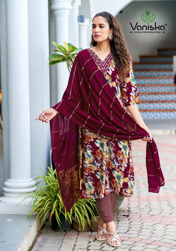 Vaniska Sitara Vol 1 Kurti Bottom With Dupatta Collection