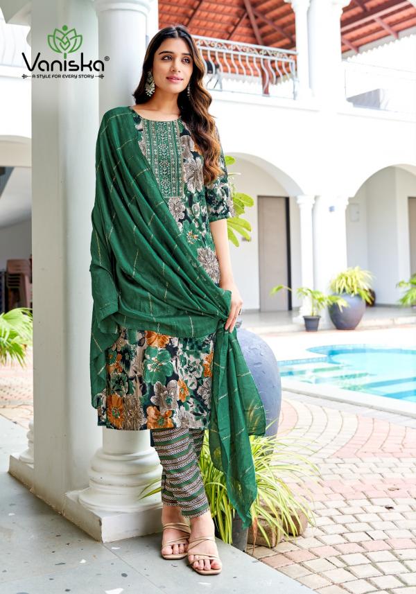 Vaniska Sitara Vol 1 Kurti Bottom With Dupatta Collection