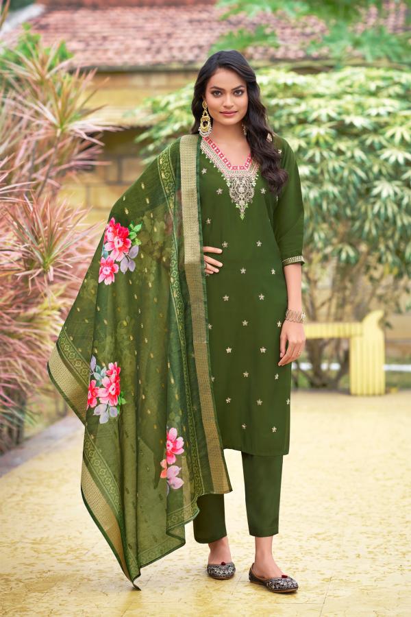 Ossm Nusrat Kurti Pant With Dupatta Collection