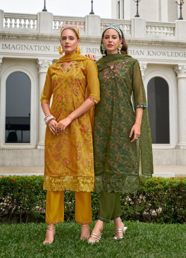 Lady Leela Aleena Kurti Pant With Dupatta Collection