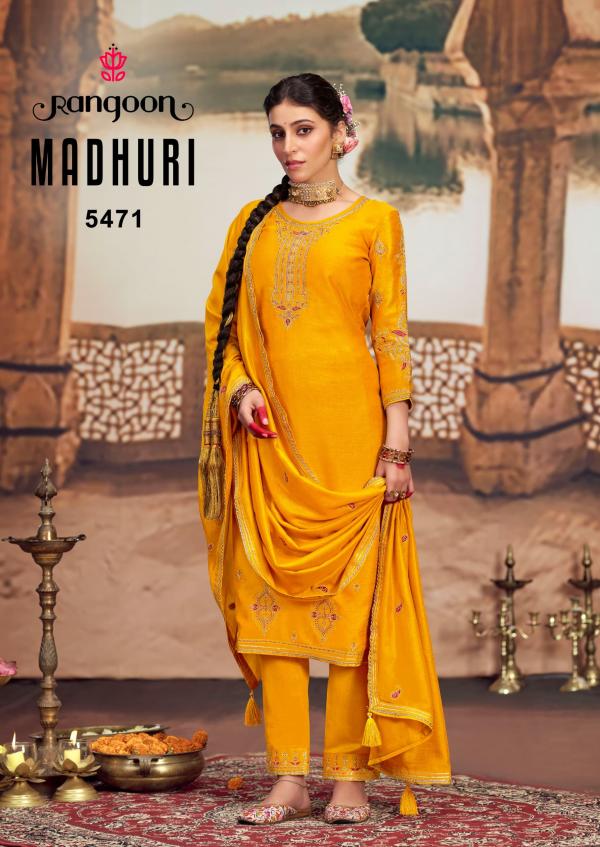 Rangoon Madhuri Kurti Bottom With Dupatta Collection