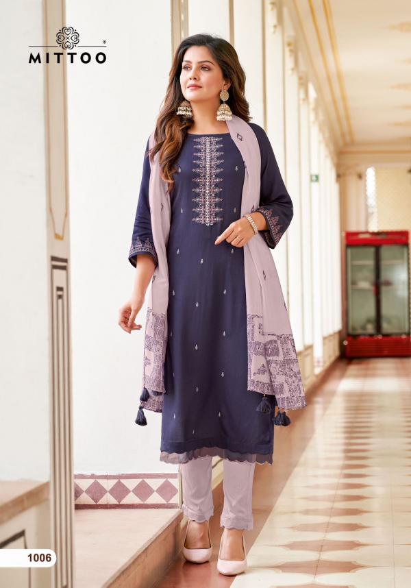 Mittoo Apsara Kurti Bottom With Dupatta Collection