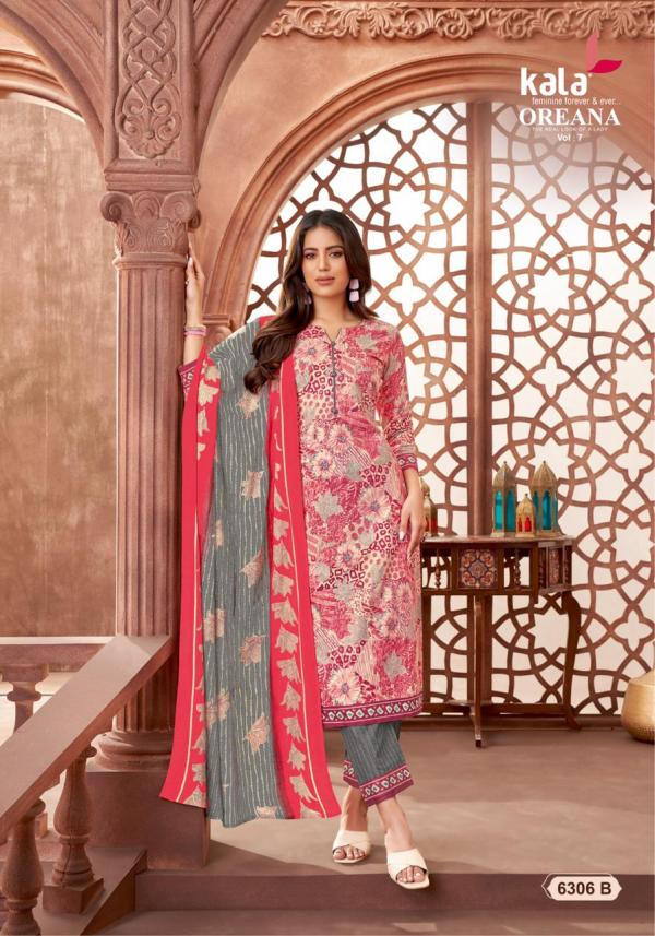 Kala Oreana Vol 7 Cotton Dress Material Collection