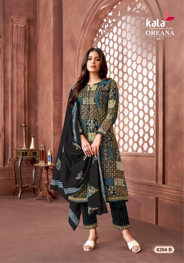 Kala Oreana Vol 7 Cotton Dress Material Collection