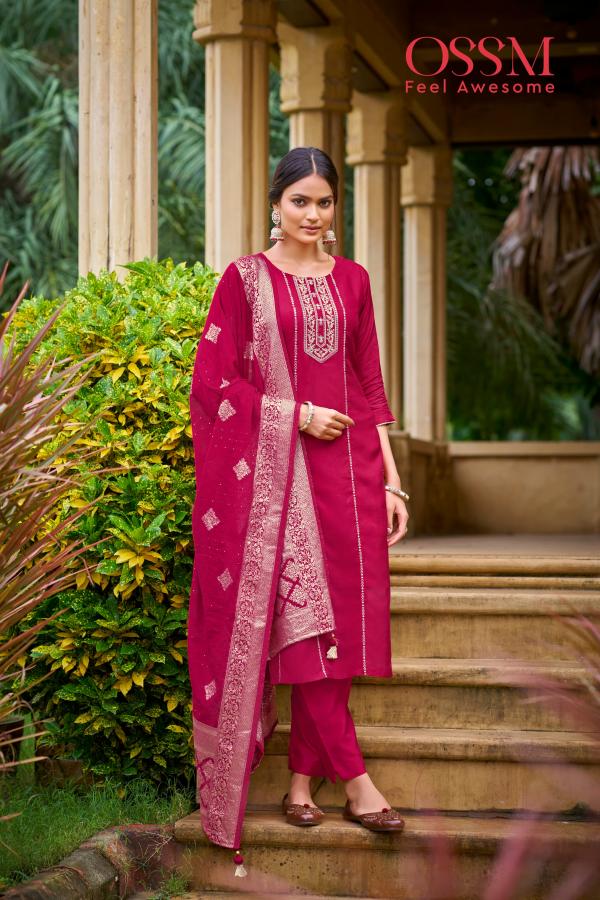 Ossm Dastoor Kurti Pant With Dupatta Collection