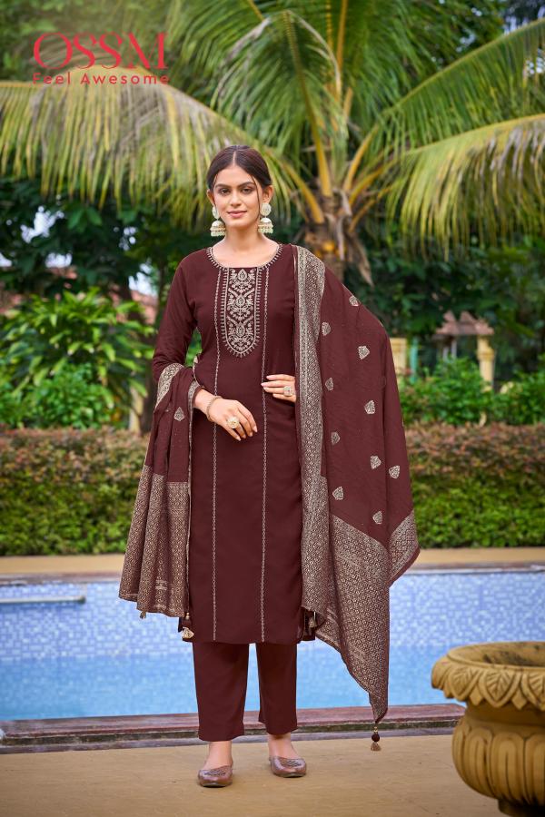 Ossm Dastoor Kurti Pant With Dupatta Collection