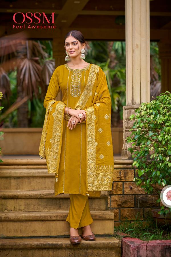 Ossm Dastoor Kurti Pant With Dupatta Collection