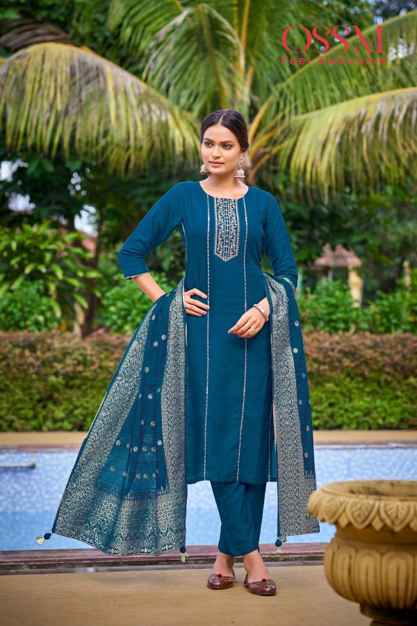 Ossm Dastoor Kurti Pant With Dupatta Collection