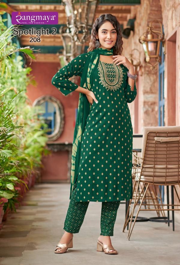 Rangmaya Spotlight Vol 2 Kurti Bottom With Dupatta Collection