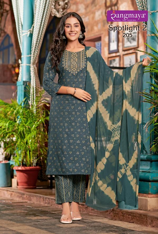 Rangmaya Spotlight Vol 2 Kurti Bottom With Dupatta Collection