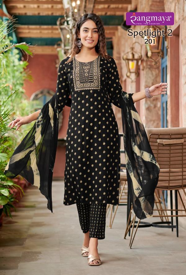 Rangmaya Spotlight Vol 2 Kurti Bottom With Dupatta Collection