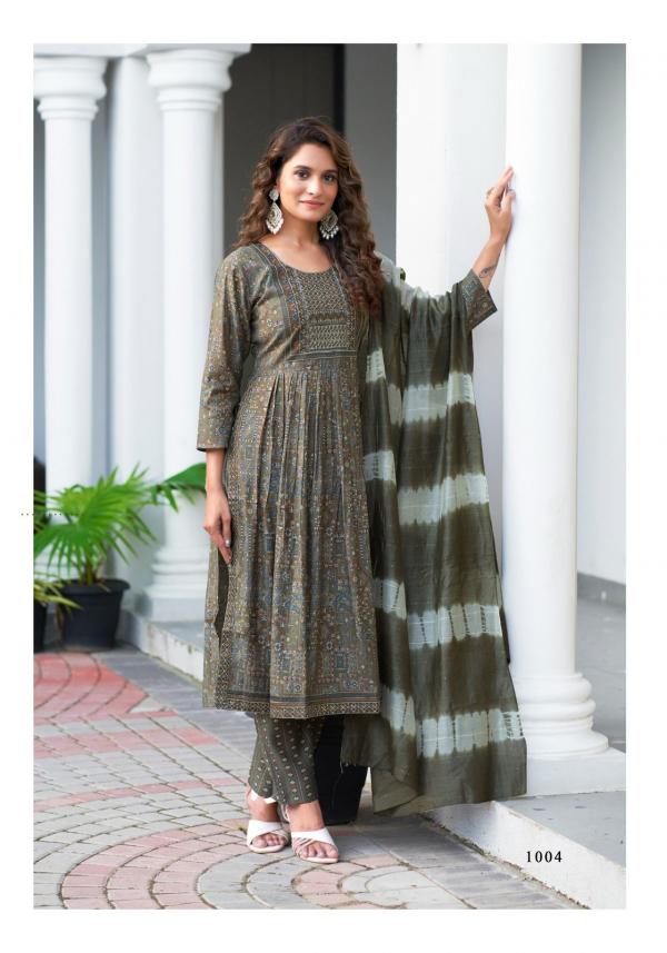 Mystic 9 Mona Vol 1 Kurti Bottom With Dupatta Collection