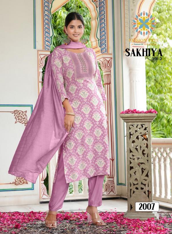 Sakhiya Vol 2 By Passion Tree Ready Made Collection