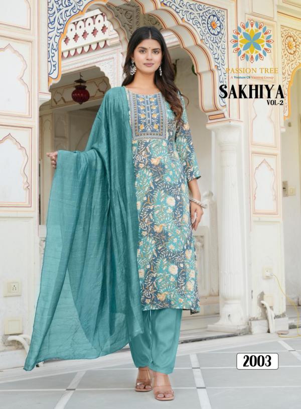 Sakhiya Vol 2 By Passion Tree Ready Made Collection