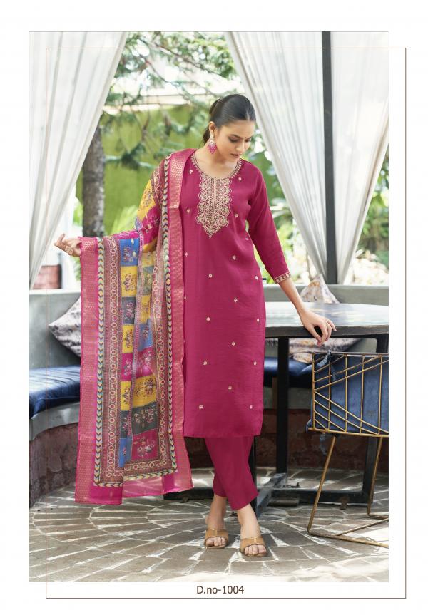 Ossm Meera Kurti Pant With Dupatta Collection