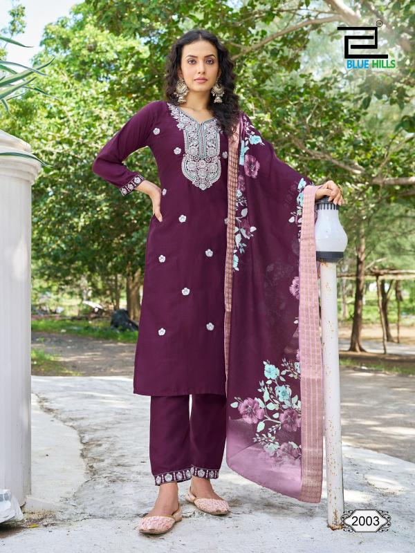 Blue Hills Skyline Vol 20 Kurti Bottom With Dupatta Collection