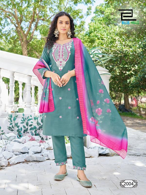 Blue Hills Skyline Vol 20 Kurti Bottom With Dupatta Collection