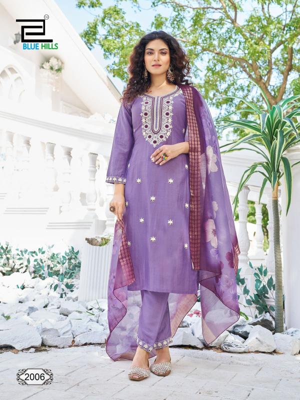 Blue Hills Skyline Vol 20 Kurti Bottom With Dupatta Collection