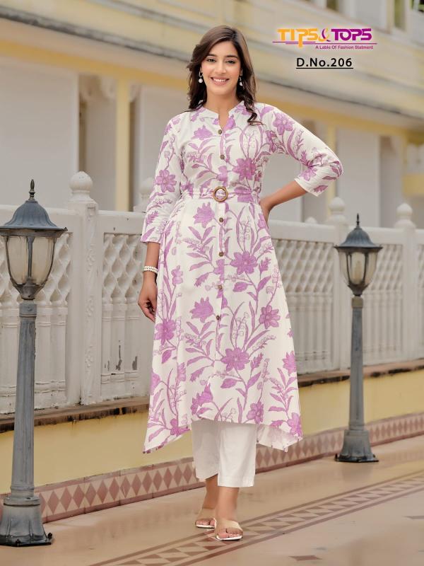 Tips And Tops Grassy Vol 2 Rayon Printed Kurti Collection