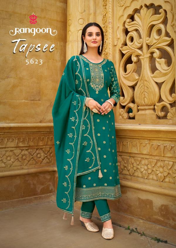 Rangoon Tapsee Kurti Bottom With Dupatta Collection