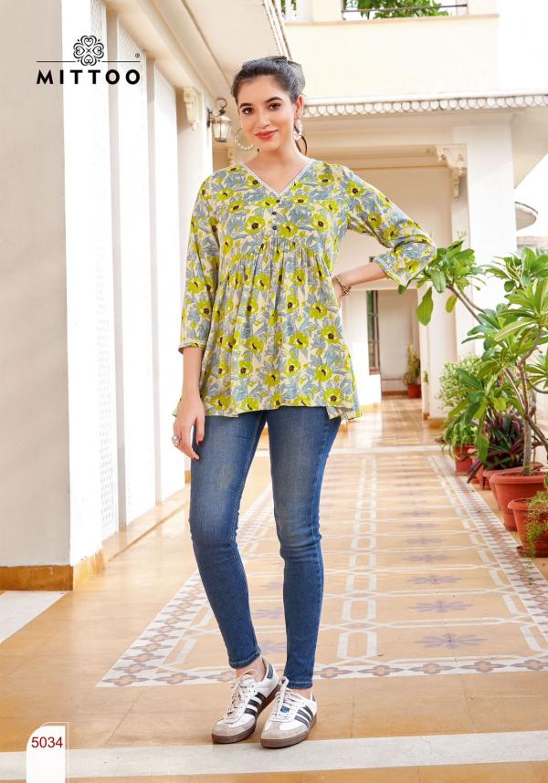 Mittoo Victoria Vol 6 Casual Wear Top Collection