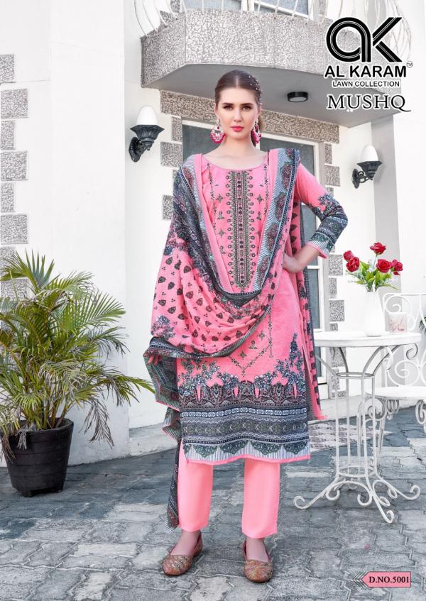 Alkaram Mushq Vol-5 – Embroidery Karachi Dress Material