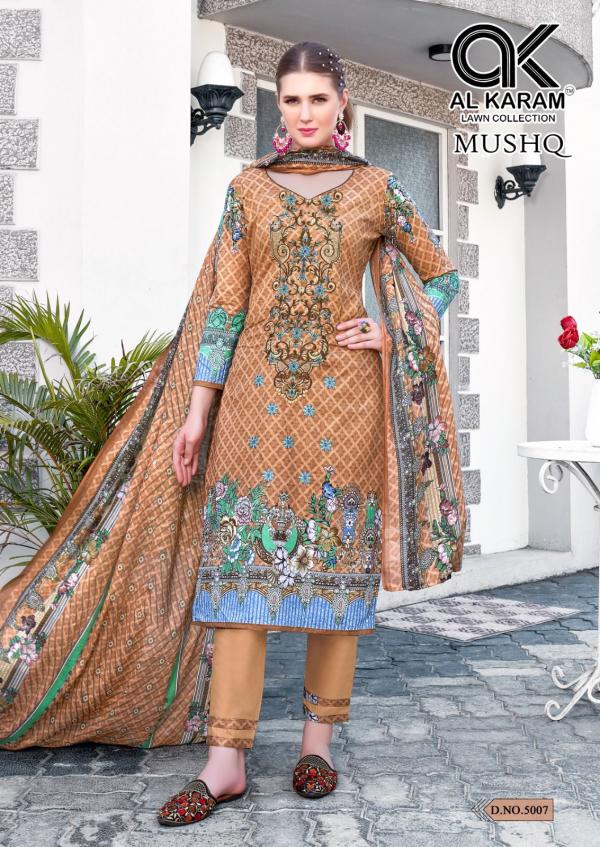 Alkaram Mushq Vol-5 – Embroidery Karachi Dress Material