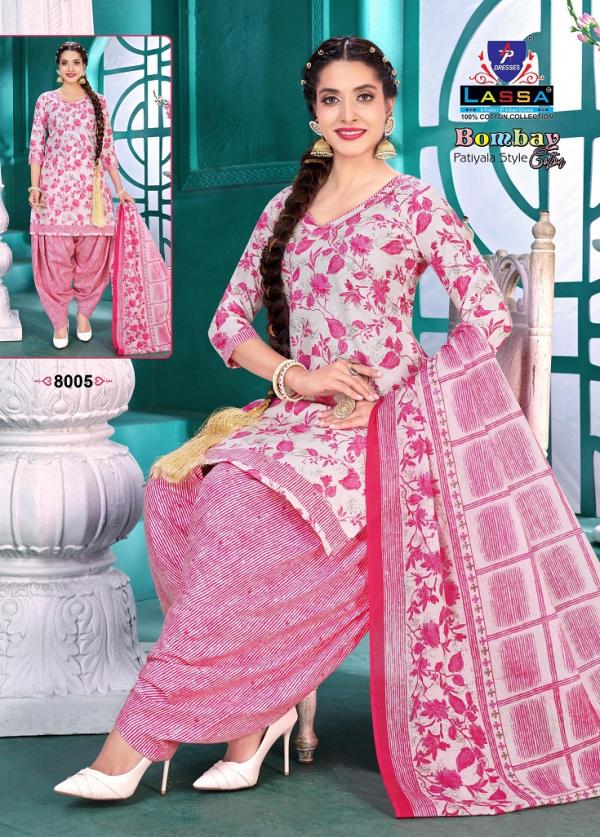 Lassa Bombay Patiyala Style Vol-8 – dress Material