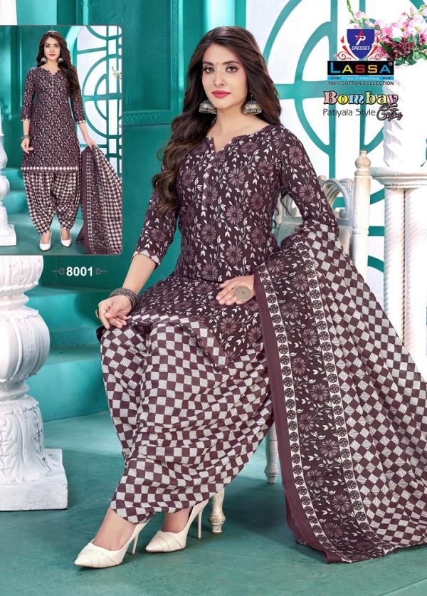 Lassa Bombay Patiyala Style Vol-8 – dress Material