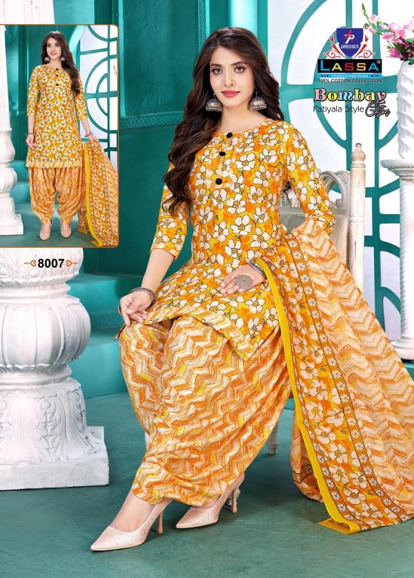 Lassa Bombay Patiyala Style Vol-8 – dress Material