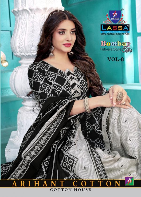 Lassa Bombay Patiyala Style Vol-8 – dress Material