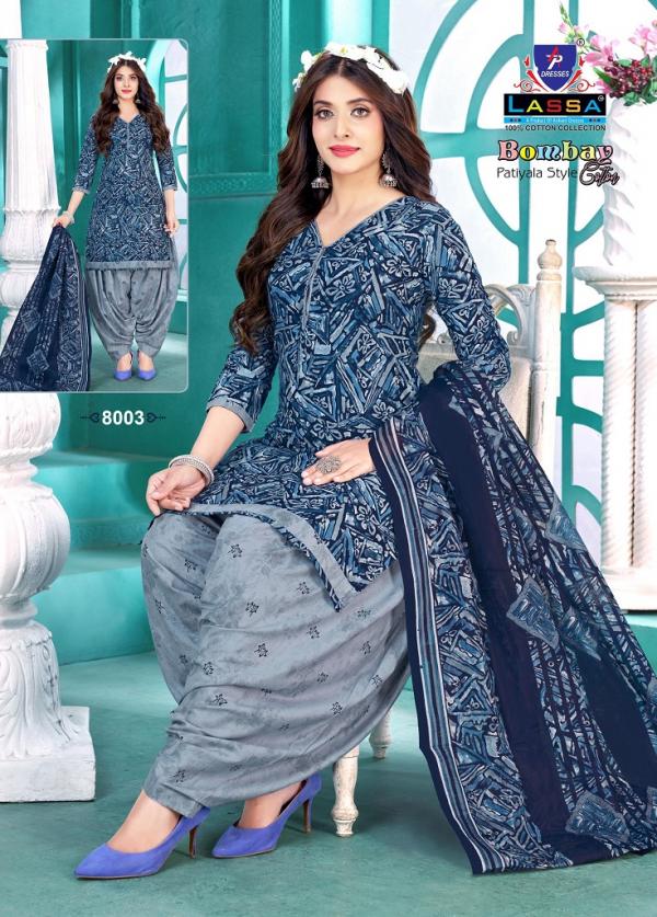 Lassa Bombay Patiyala Style Vol-8 – dress Material