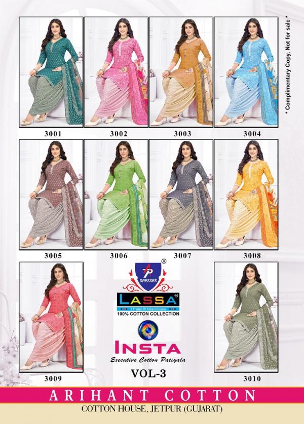 Lassa Insta Vol-3 – Dress Material