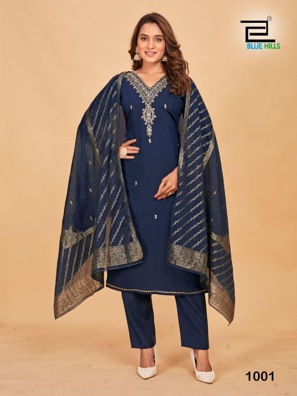 Blue Hills Raashi Kurti Bottom With Dupatta Collection