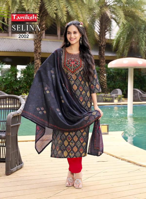 Taniksh Selina Vol 2 Kurti Bottom With Dupatta Collection