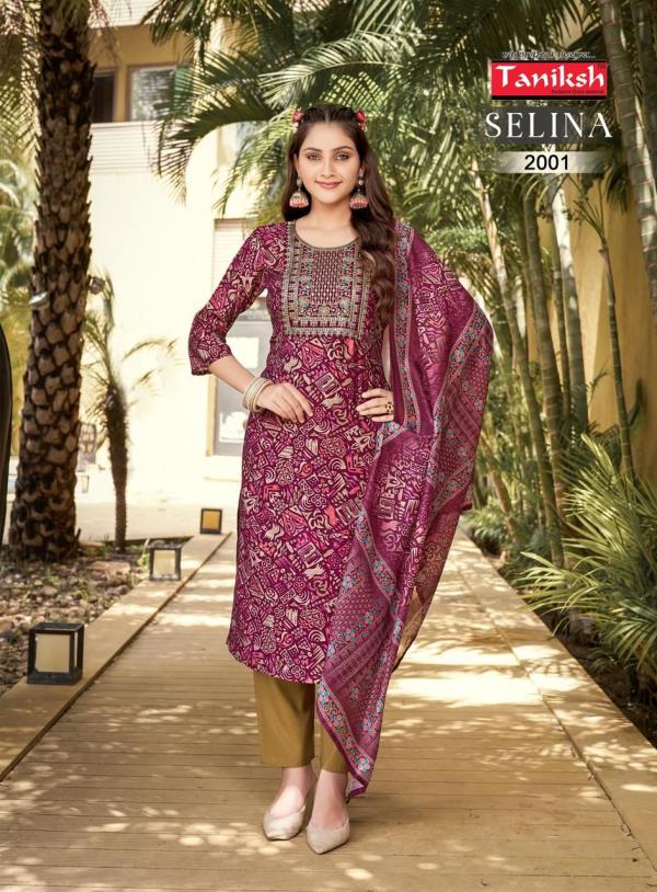 Taniksh Selina Vol 2 Kurti Bottom With Dupatta Collection