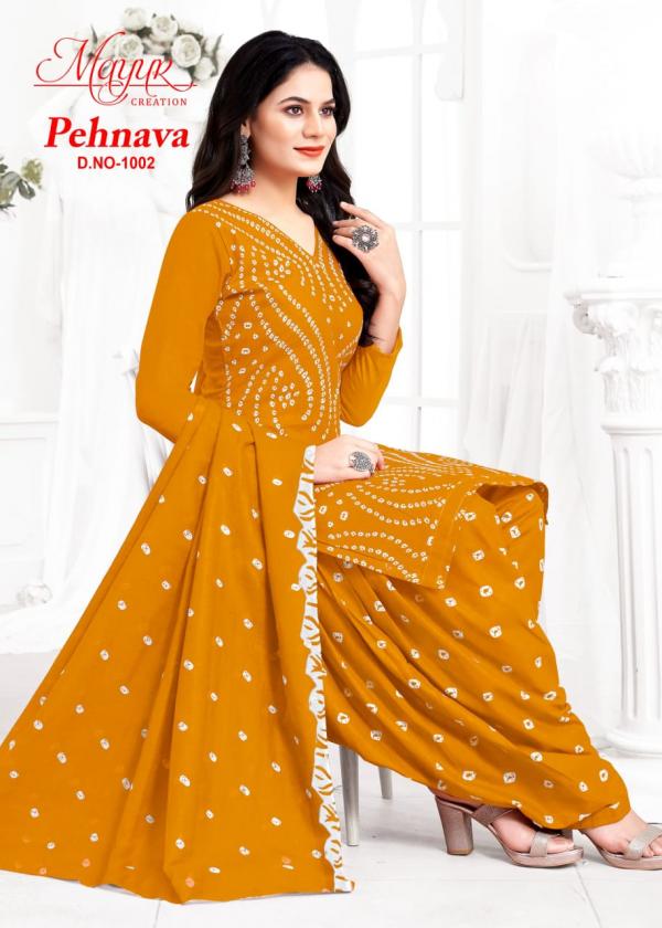 Mayur Pehnava Vol 1 Cotton Dress Material Collection