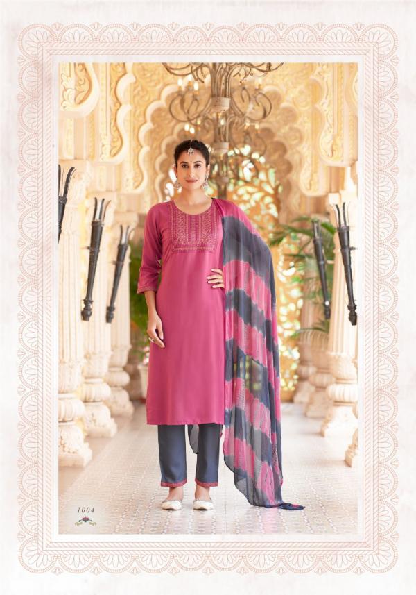 Mystic 9 Janki Vol 1 Kurti Bottom With Dupatta Collection